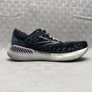 Brooks Glycerin GTS 20 Shoes Womens Size 9.5‎ Blue Running Support 1203701B499
